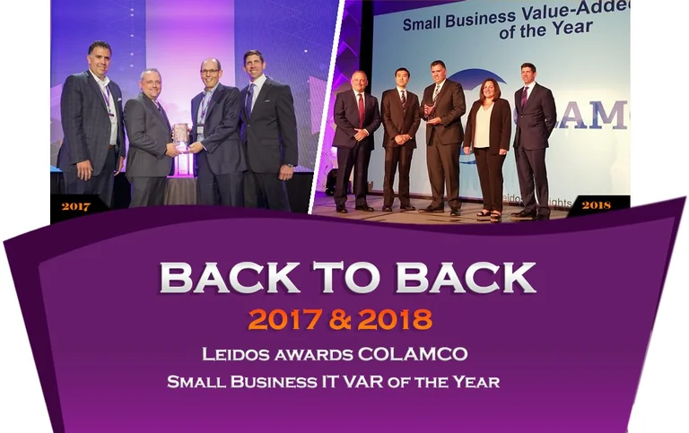 COLAMCO's 2018 Leidos Small Business Award
