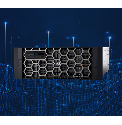 Dell PowerScale H710 chassis, front view