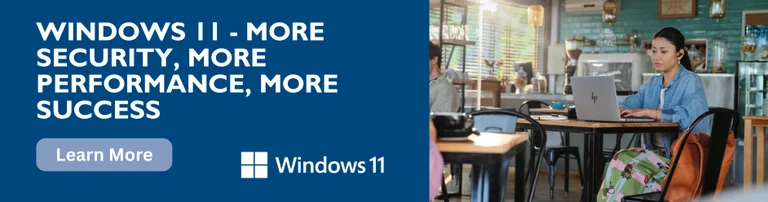 Windows 11 — more security, more performance, more success. Read the HP Windows 11 AMD brochure (PDF)